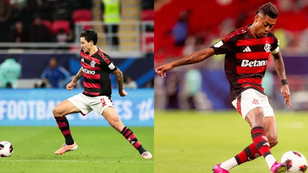 Pedro ou Bruno Henrique agora no Flamengo contra o PSG Pedro ou Bruno Henrique agora no Flamengo contra o PSG