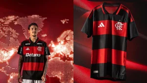 Nova camisa do Flamengo 2026 agora R$ 449,99