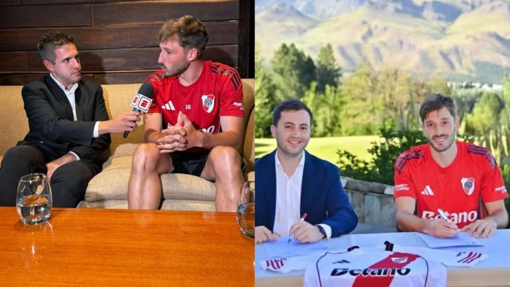Matías Viña promete dedicação total ao River Plate agora Matías Viña promete dedicação total ao River Plate agora