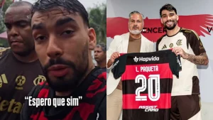 Lucas Paquetá em Supercopa Rei: condição física crucial para estreia no Flamengo