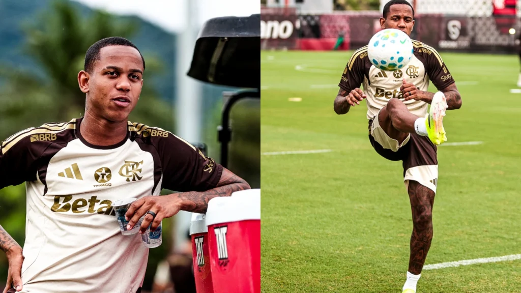 Wallace Yan volta ao ritmo no Flamengo, disponível para mais jogos Wallace Yan volta ao ritmo no Flamengo, disponível para mais jogos