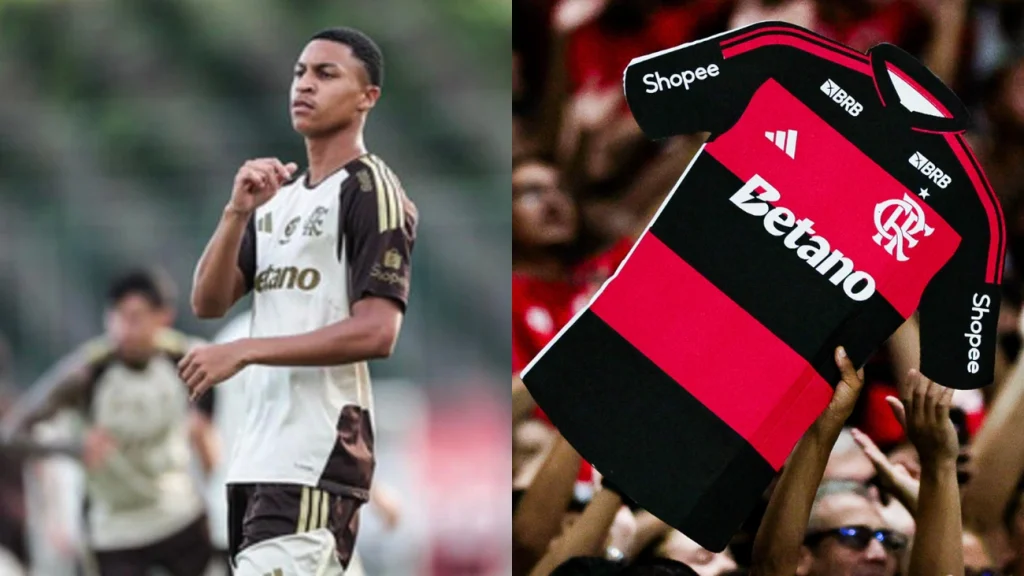 Cuiabá contrata zagueiro Lucas Silva do Flamengo hoje aos 19 anos Cuiabá contrata zagueiro Lucas Silva do Flamengo hoje aos 19 anos